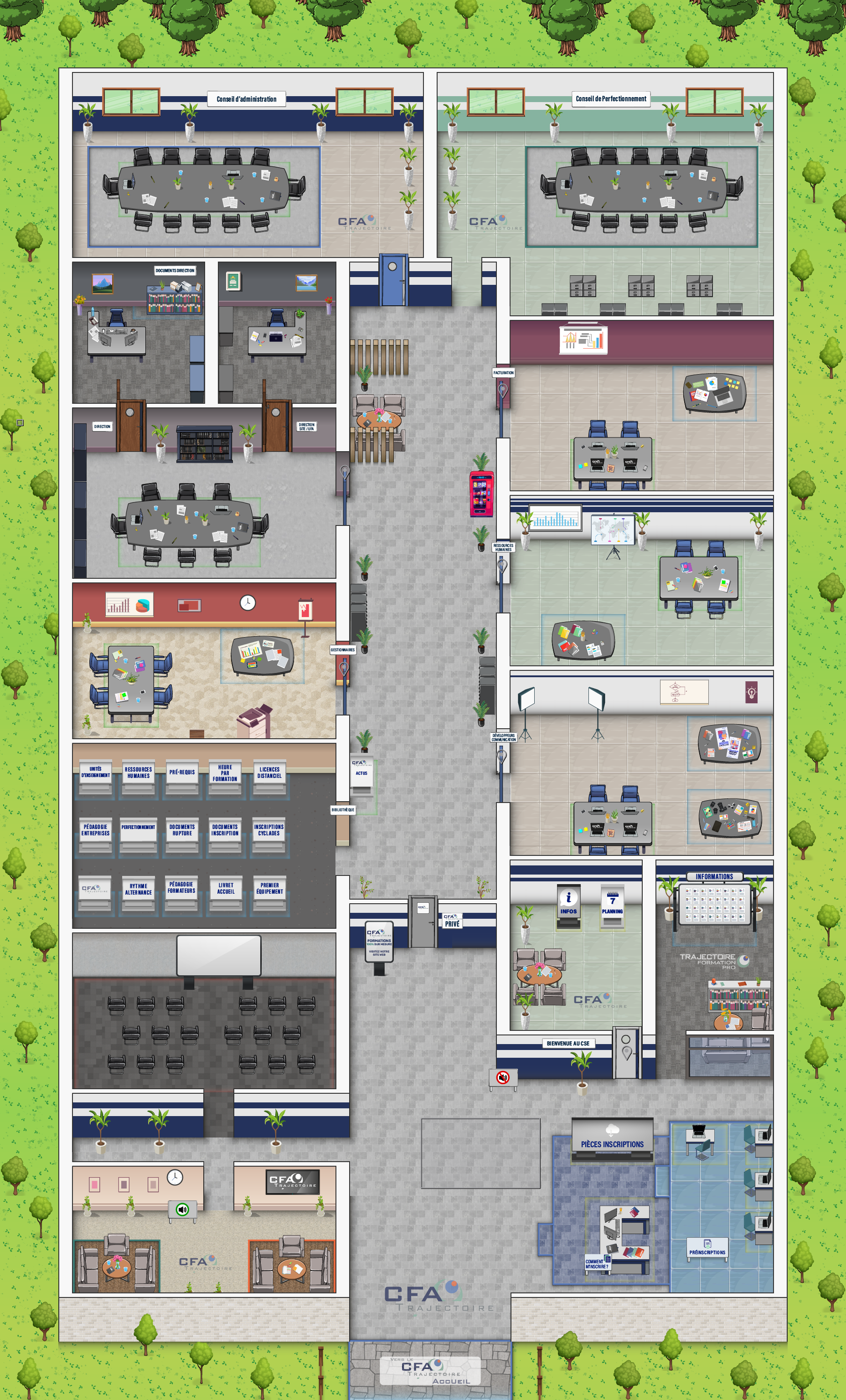 Custom stack map